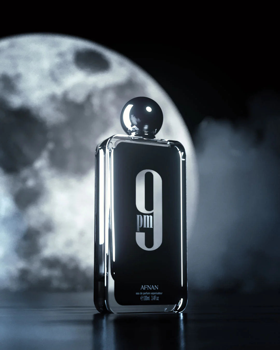 Afnan 9 Pm for Men Eau de Parfum Spray, 3.4 Ounce