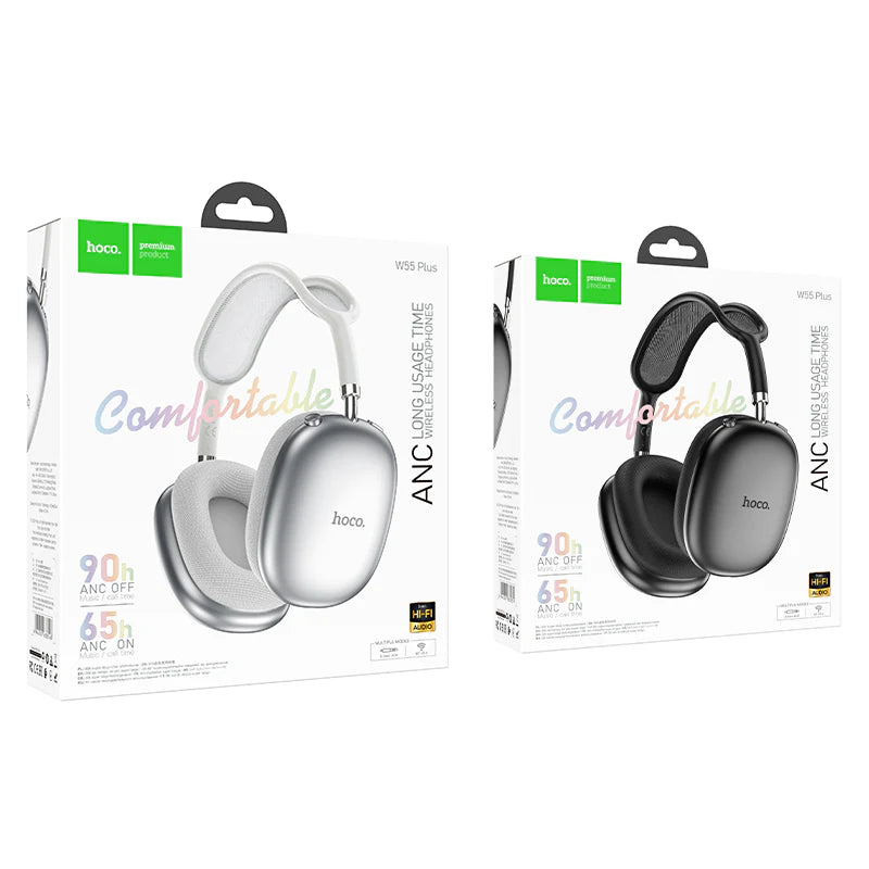 HOCO W55 Plus ANC Bluetooth Headphones