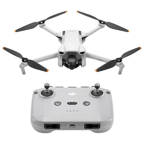 Drone quadricoptère DJI Mini 3 avec télécommande - Gris