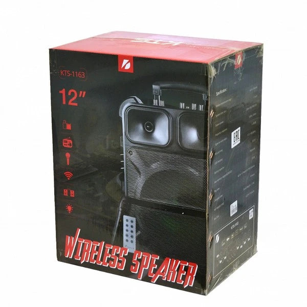 KTS-1163 KTS wireless portable bt speaker with TWS&FM&USB