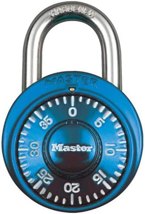 Cadenas à combinaison Master Lock 1530DCM pour casier, 1 unité (Lot de 1)