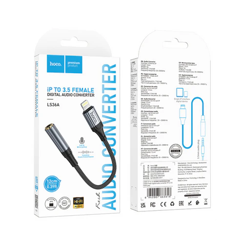 Hoco LS36A Fresh Digital Audio Converter iP to 3.5