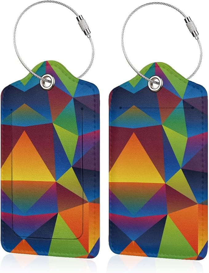 2 Pack Luggage Tag for Suitcase