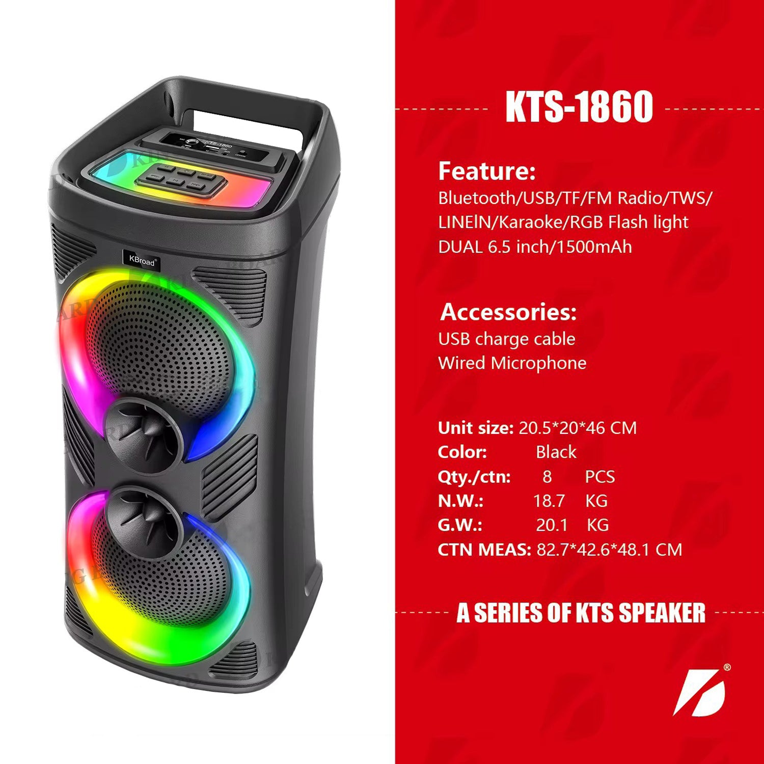 Speaker  Kts 1860