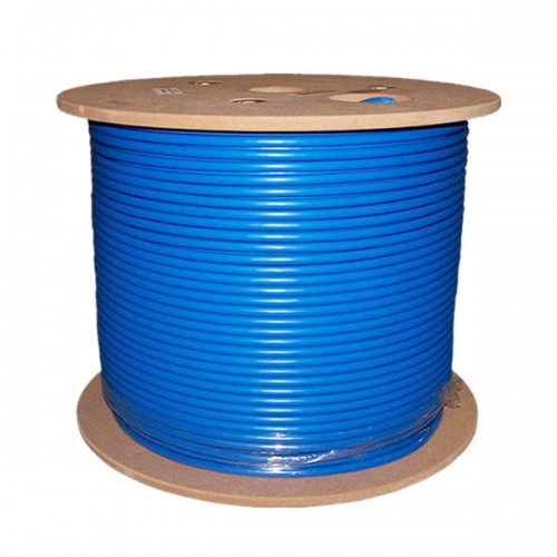 Cat5e Network Cable 100FT (50% Pure Copper), Blue