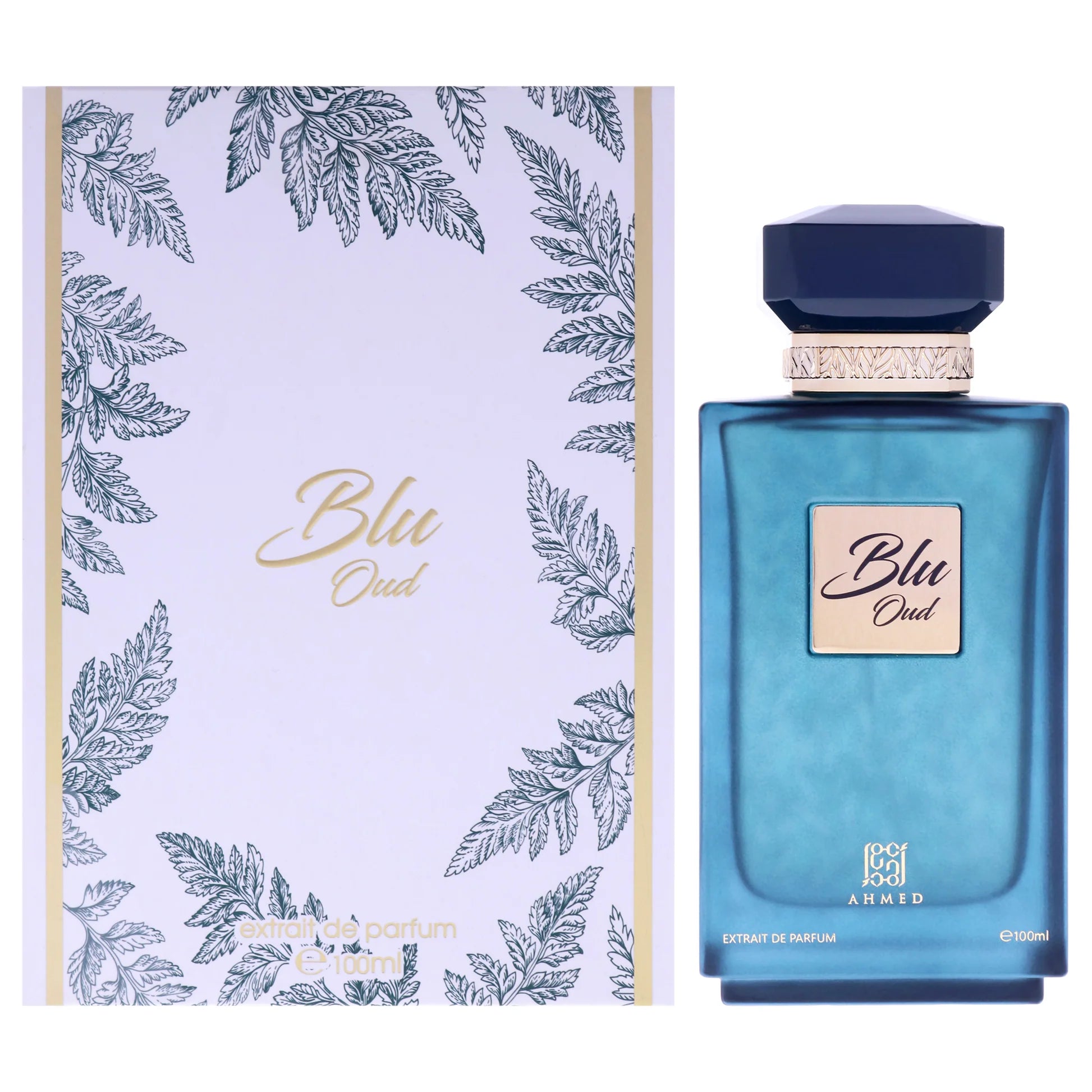 AHMED Blu Oud Long Lasting Unisex Eau De Parfum- 100ml
