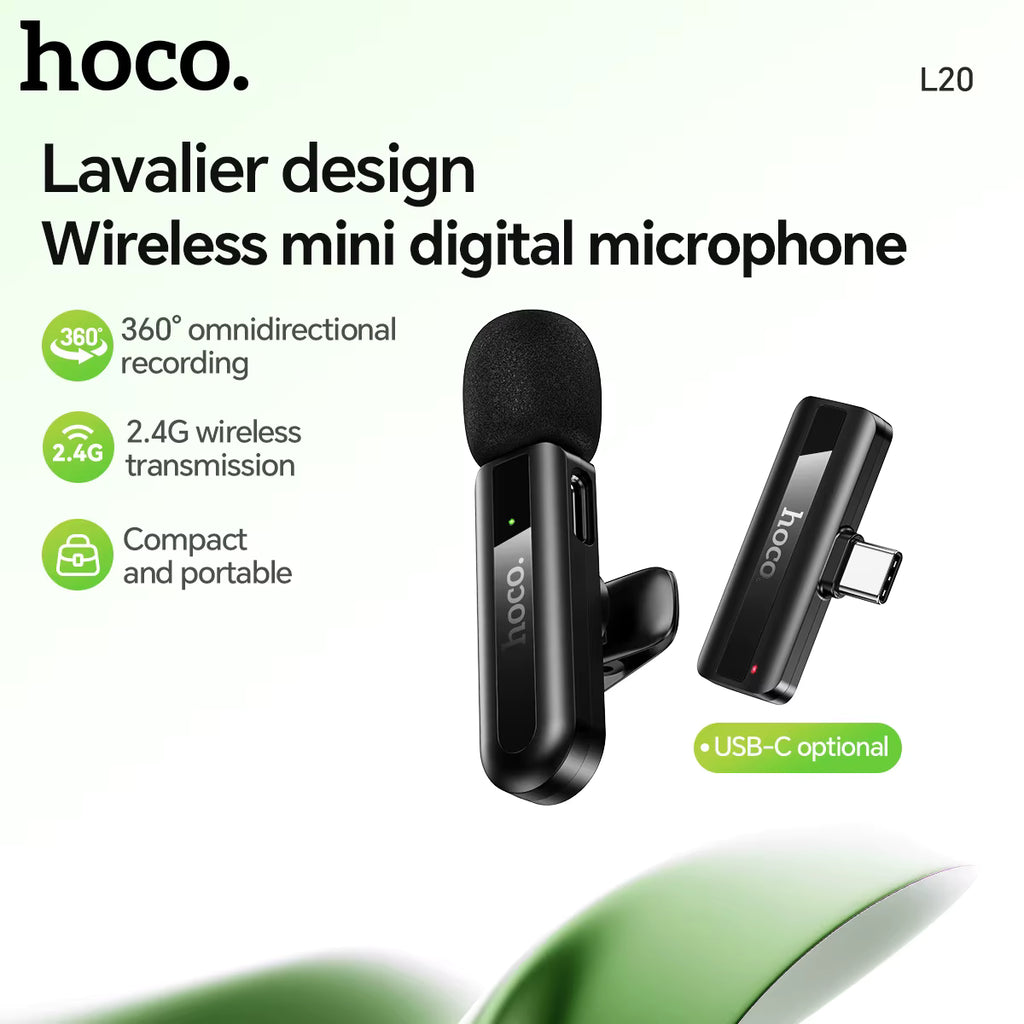 HOCO L20 Wireless Digital Micrphone