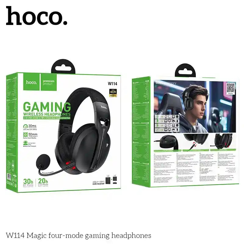 hoco w114 gaming headphones