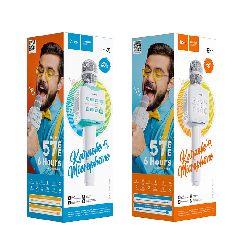 Microphone “BK5 Cantando” wireless karaoke mic