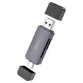 HB45 Spirit, card reader, USB-A + Type-C to SD + TF