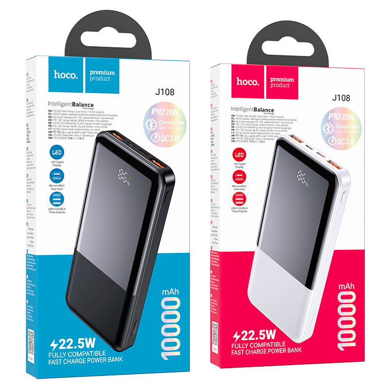 Power bank “J108 Universe” 22.5W 10000mAh
