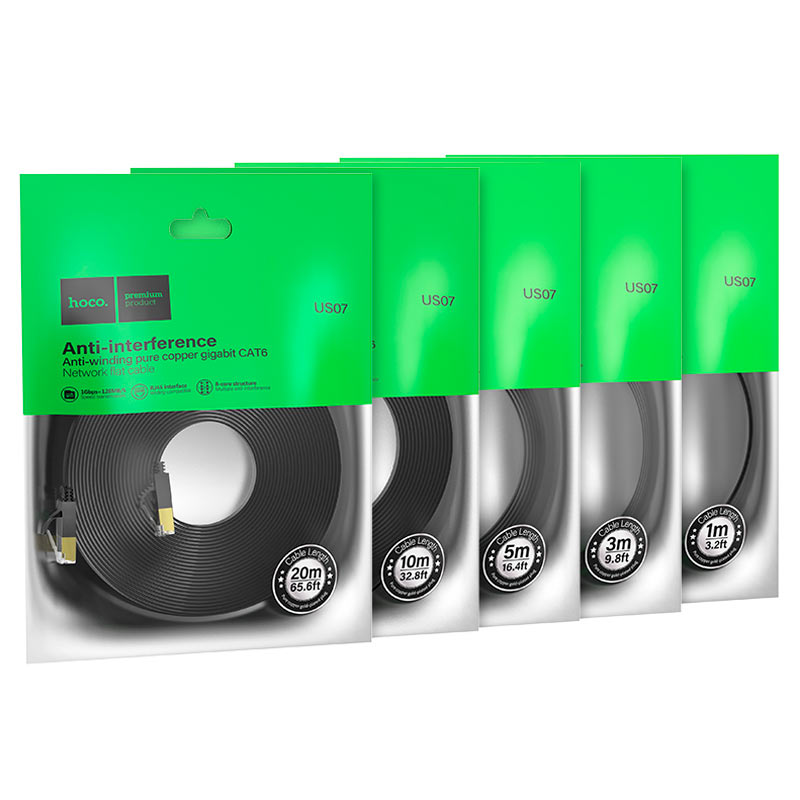Cable gigabit ethernet “US02 Level” 1m