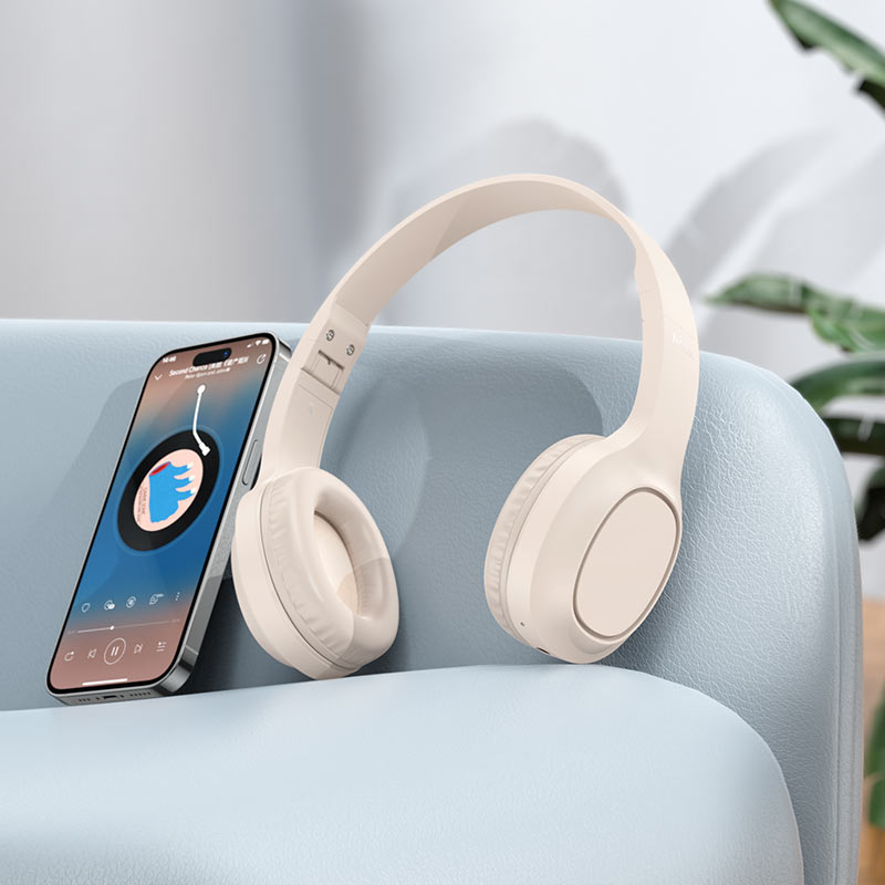 Headphones "W46 Charm" wireless & wired Bluetooth 5.3 with microphone