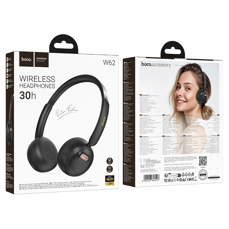 Headphones “W62 Verso” wireless
