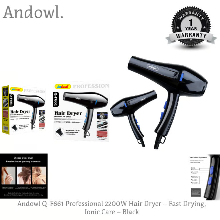 Q-F661 Professional Hair Dryer