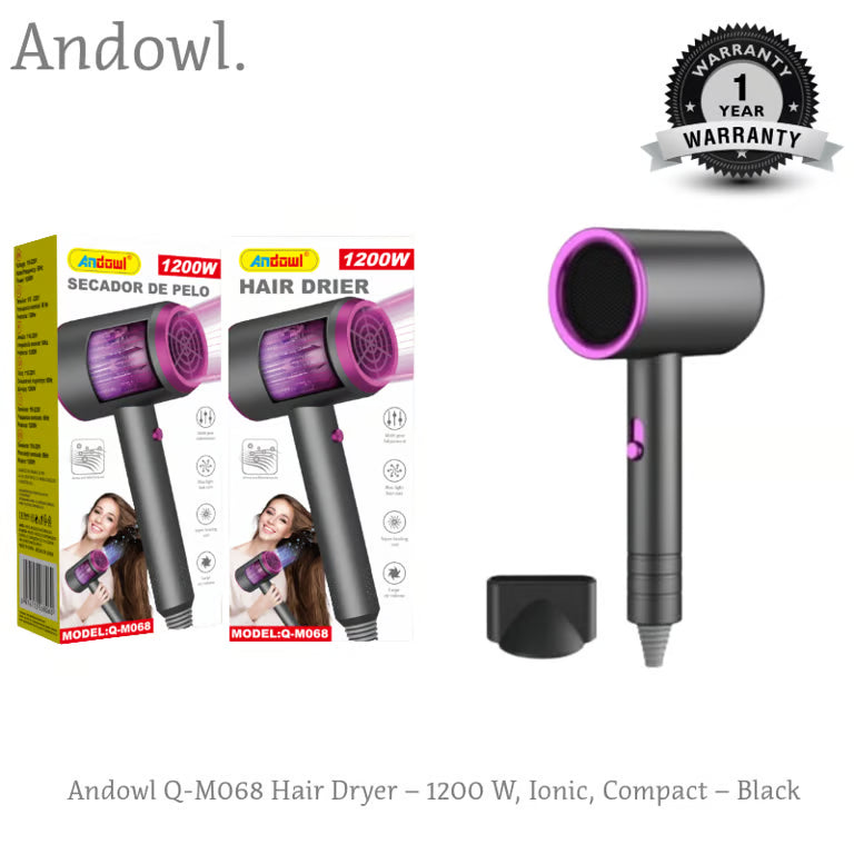 Q-M068 Hair Dryer – 1200W Power