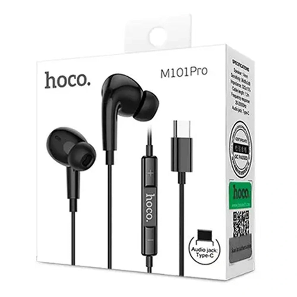 HOCO M101 Pro Type-C Wire-Controled Digital Earphones with Microphone